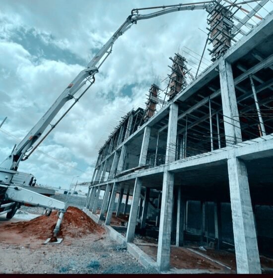 construção industrial
